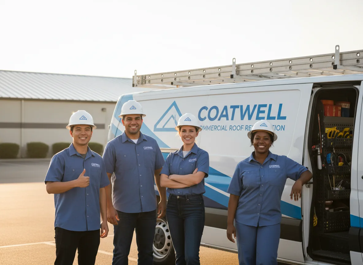 Commercial roof coating company in Sullivan, ME